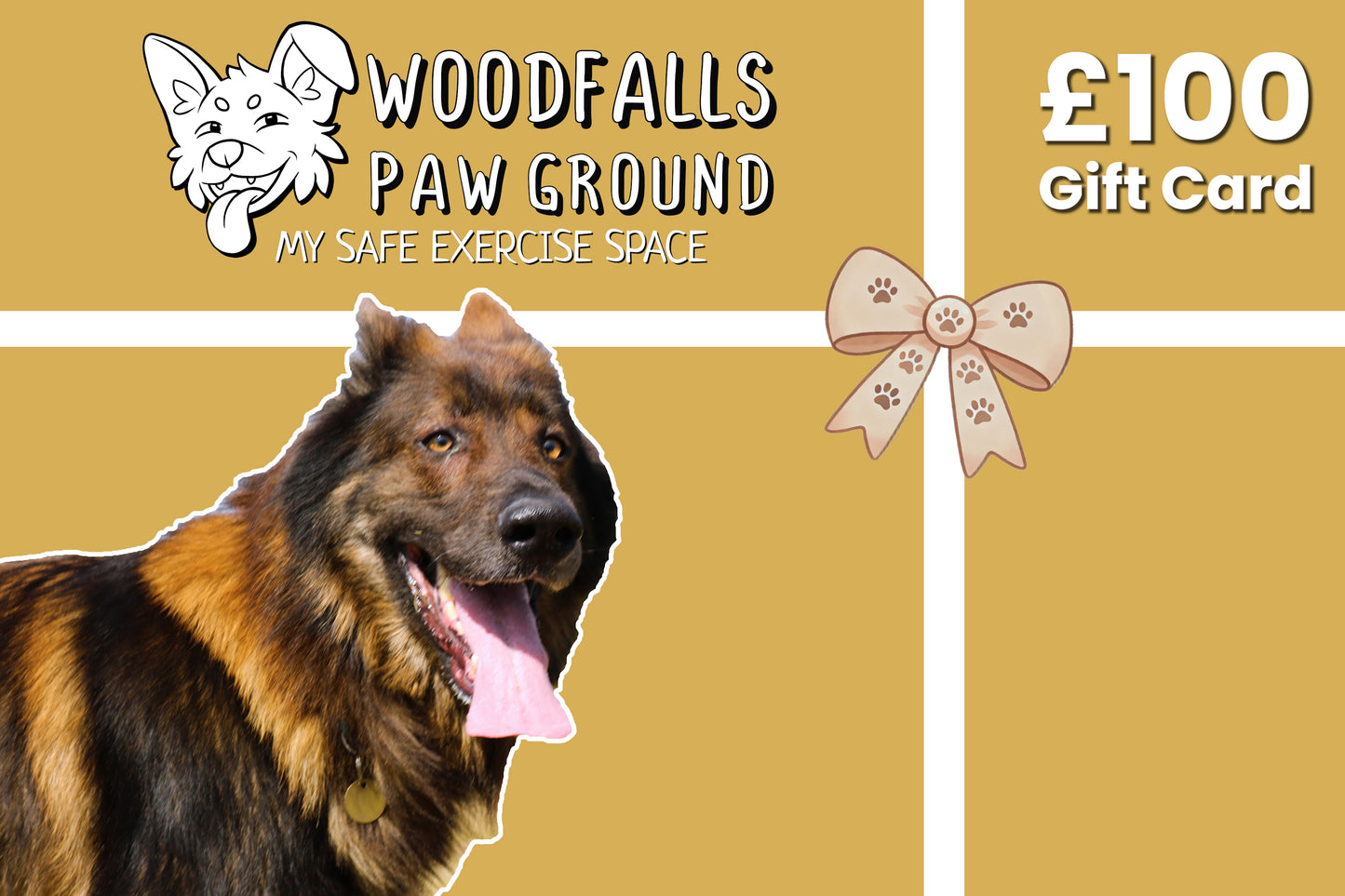 Woodfalls Paw Ground Gift Card