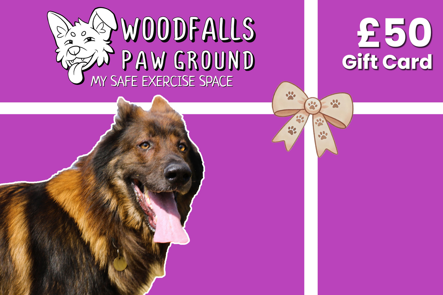 Woodfalls Paw Ground Gift Card
